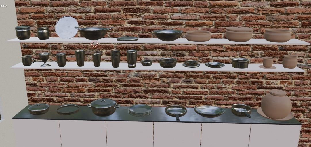 Kitchen Utensils  3D model_4