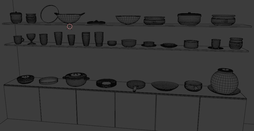 Kitchen Utensils  3D model_6