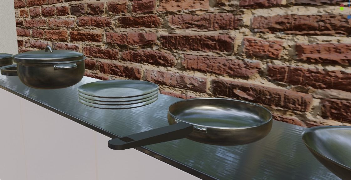 Kitchen Utensils  3D model_2