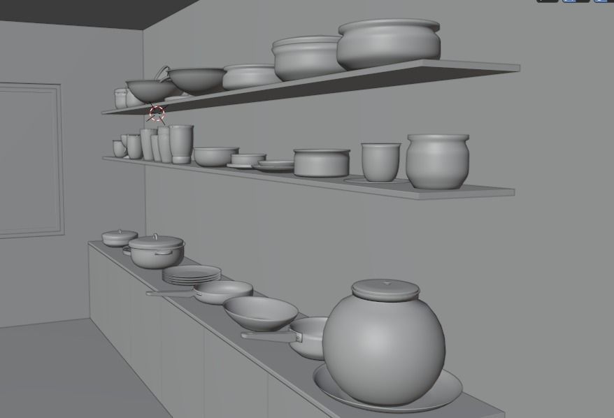 Kitchen Utensils  3D model_7