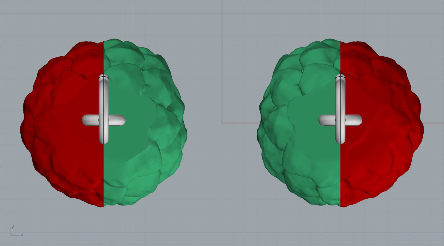 CHRISTMAS EARRINGS N -238 3D print model_11