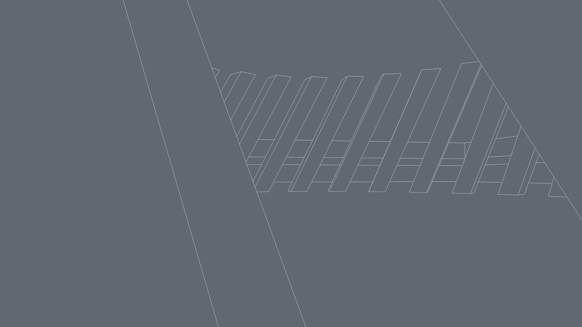 Sci Fi WareHouse Low-poly 3D model_8