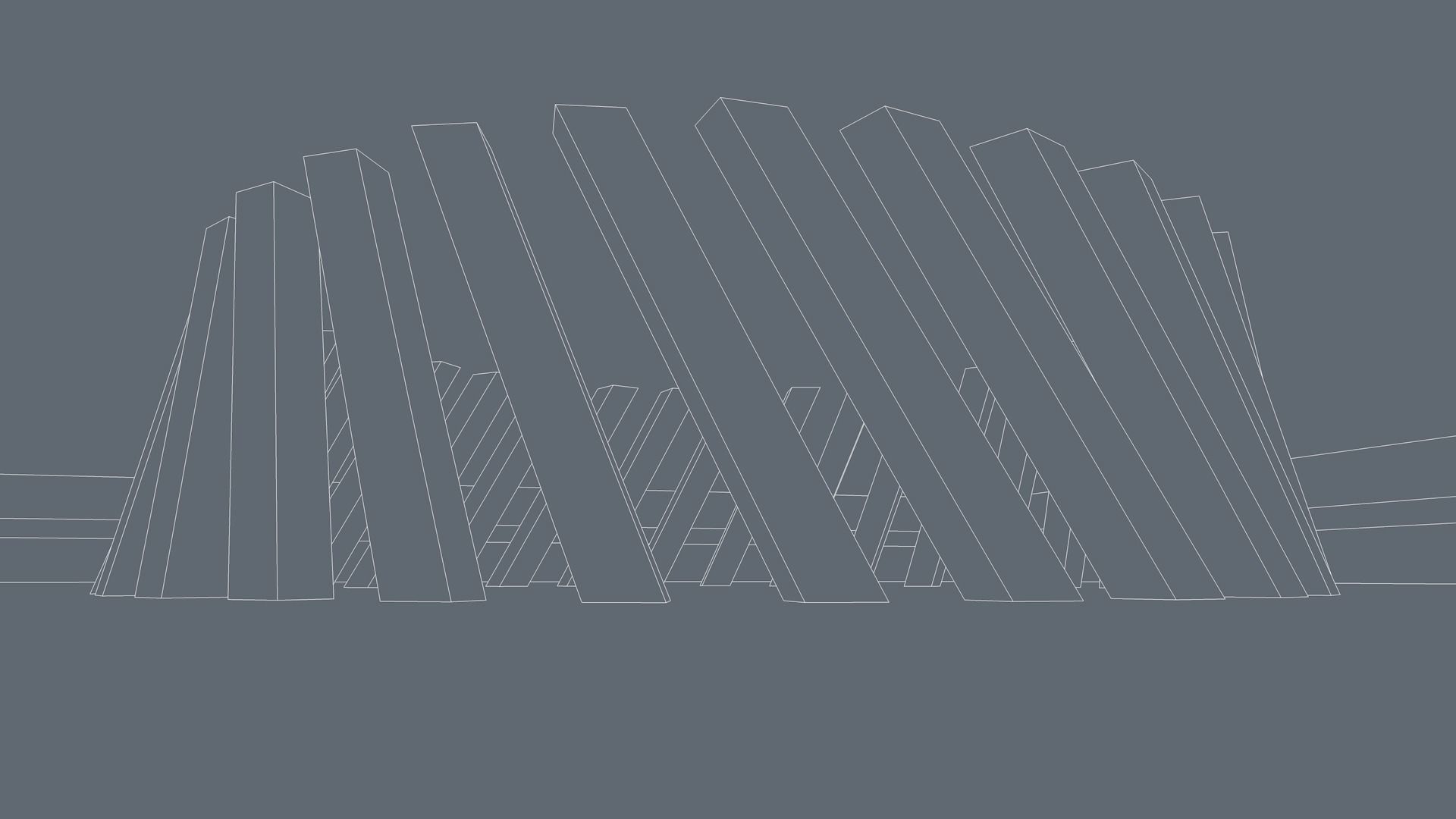 Sci Fi WareHouse Low-poly 3D model_6