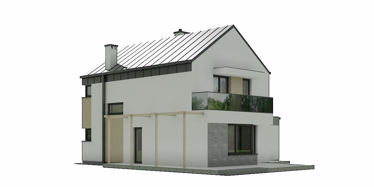 House C3V21 Low-poly 3D model_4