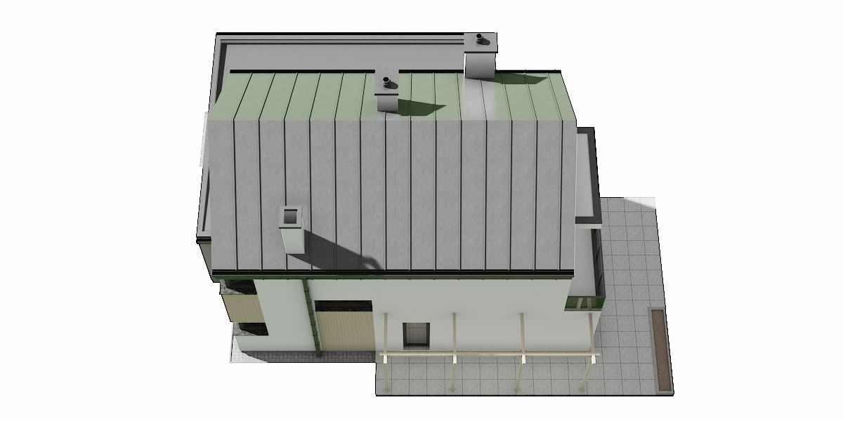 House C3V21 Low-poly 3D model_9