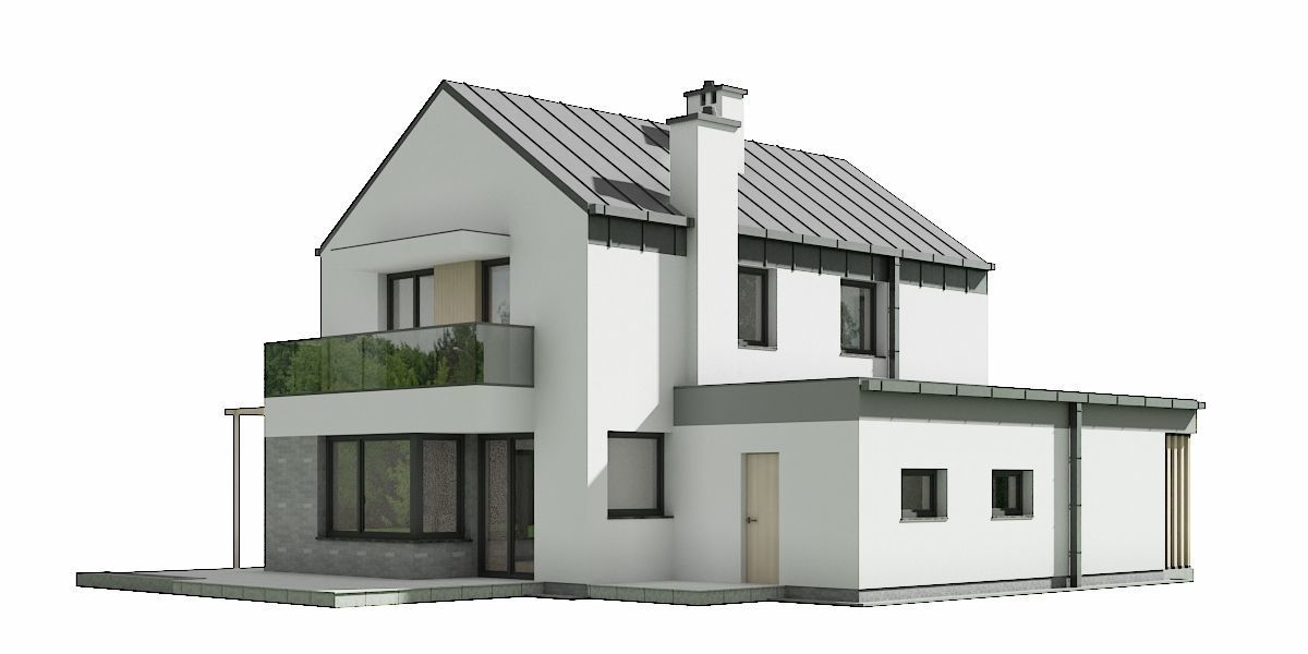 House C3V21 Low-poly 3D model_5