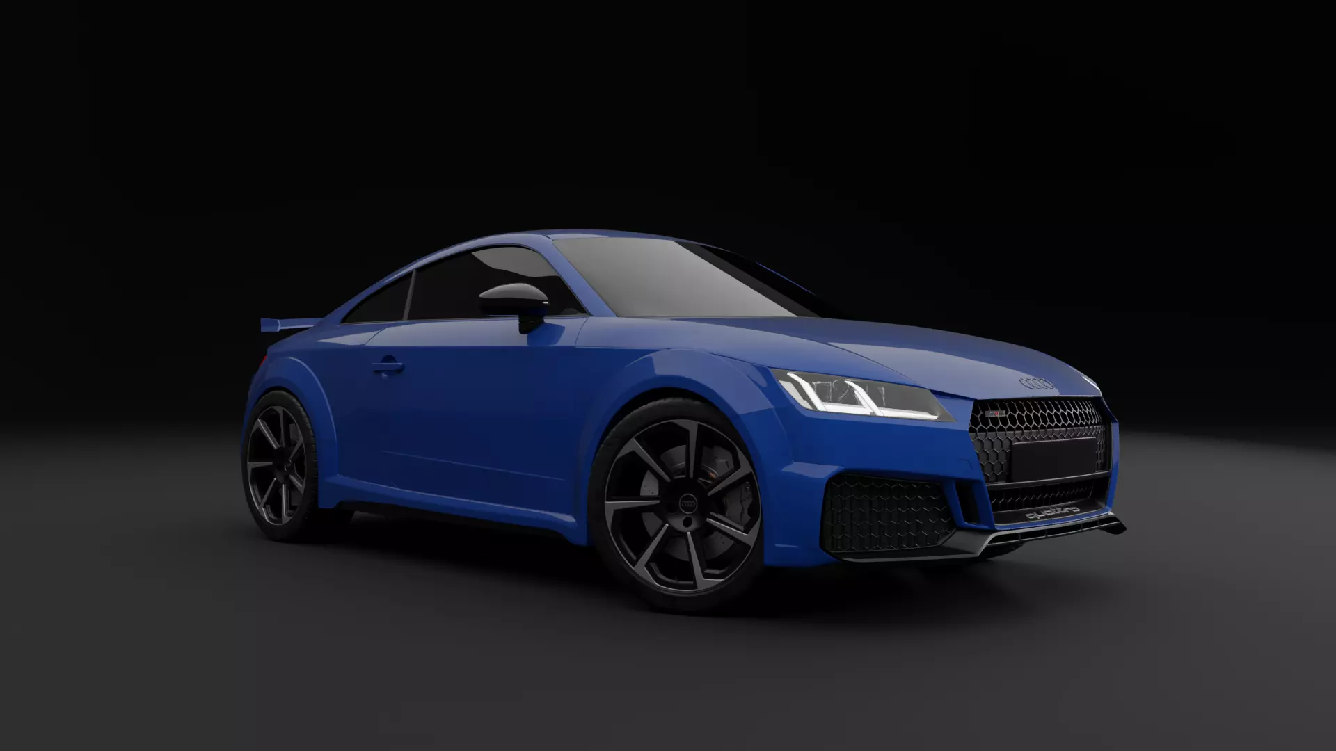 Audi TT RS 2019 Free 3D model