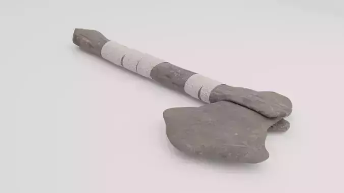 High Quality Hatchet axe High Poly