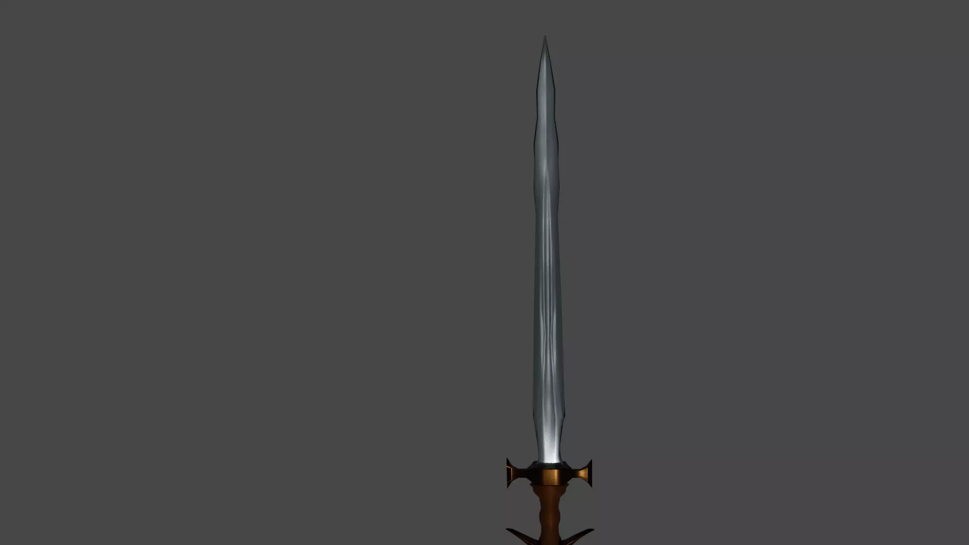 SImple Game Sword 3D model_0