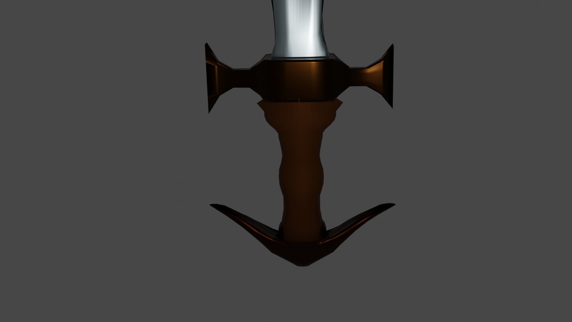 SImple Game Sword 3D model_1