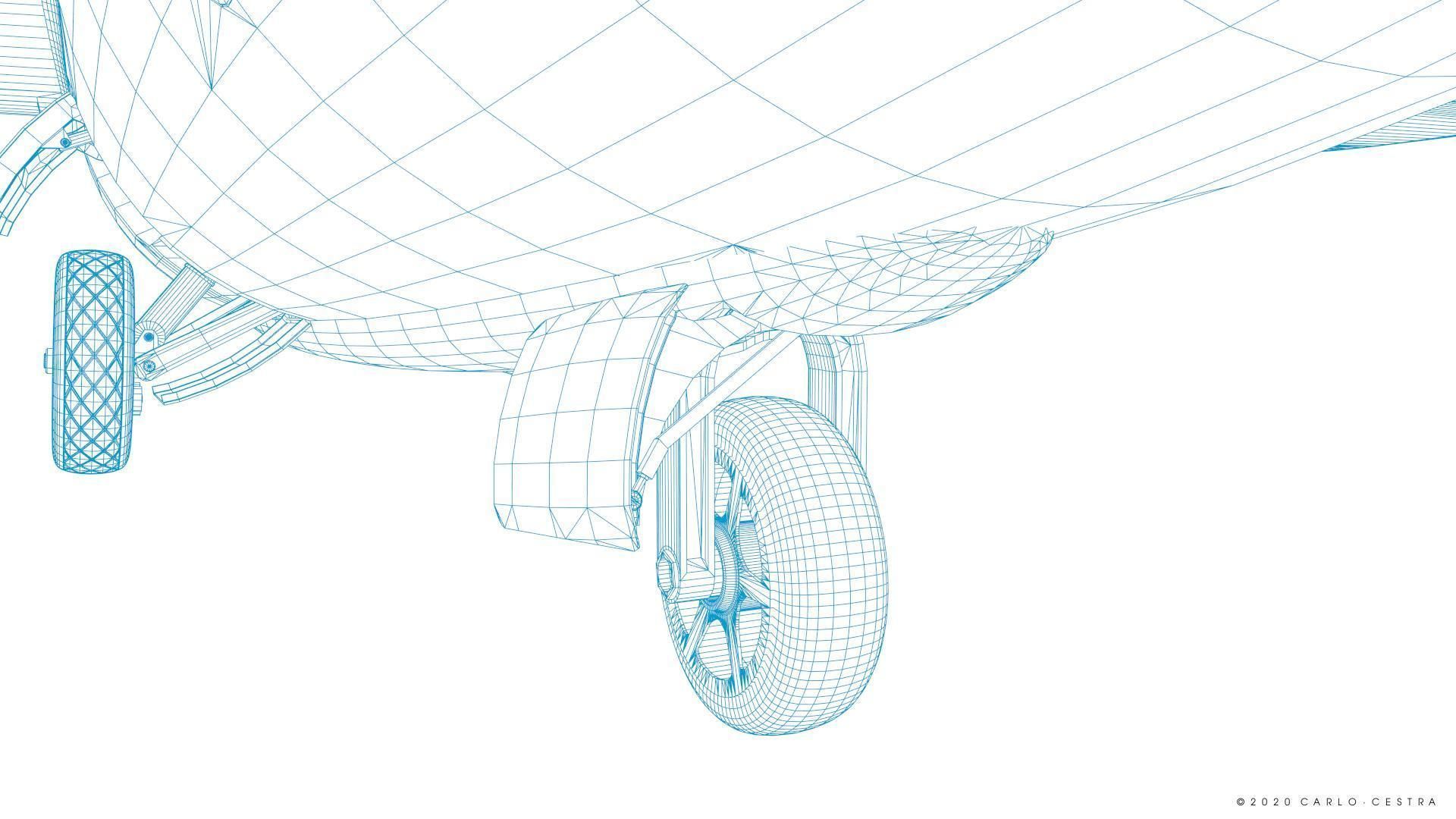 X-1 - Rigged Low-poly 3D model_60