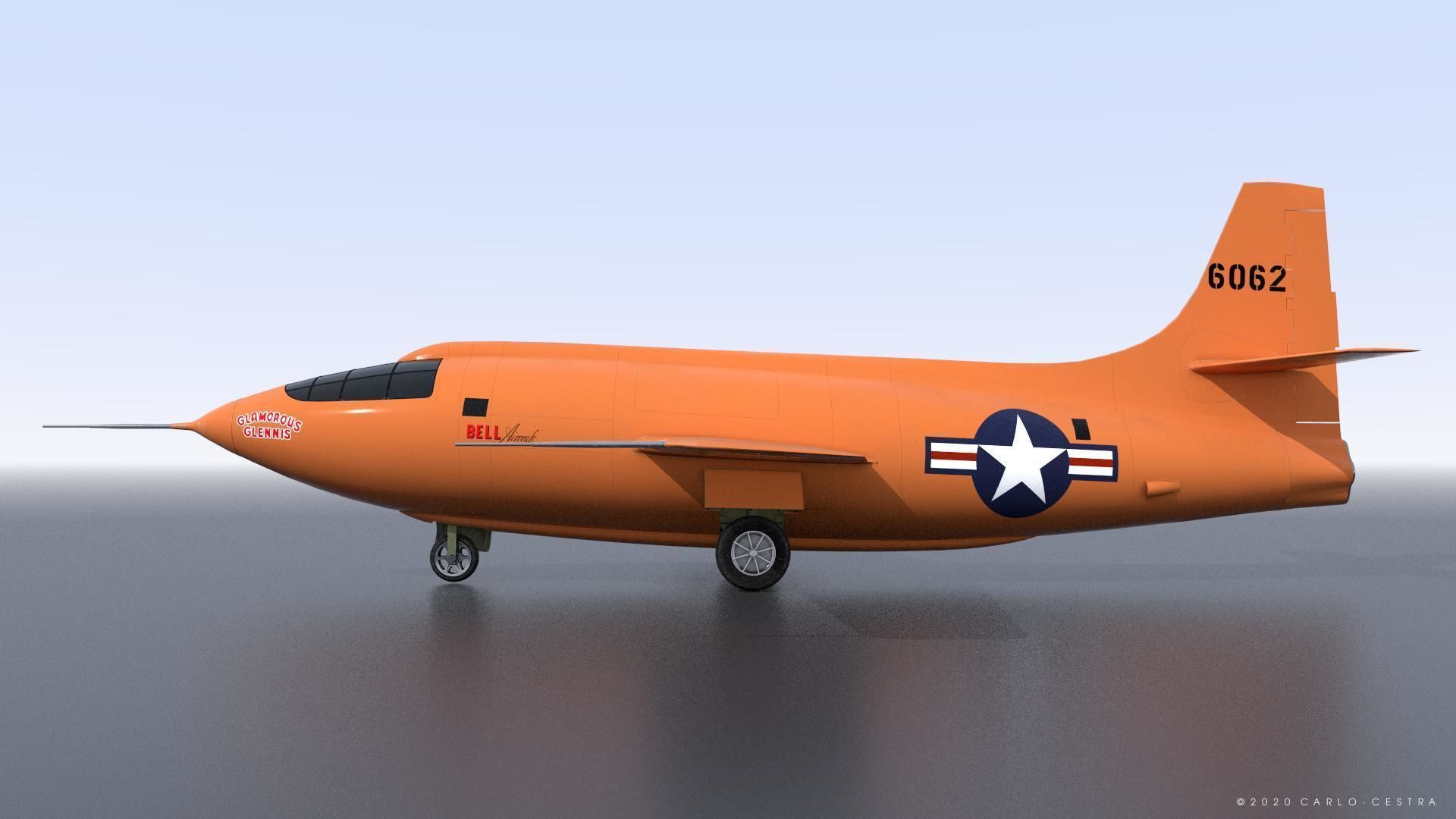 X-1 - Rigged Low-poly 3D model_14