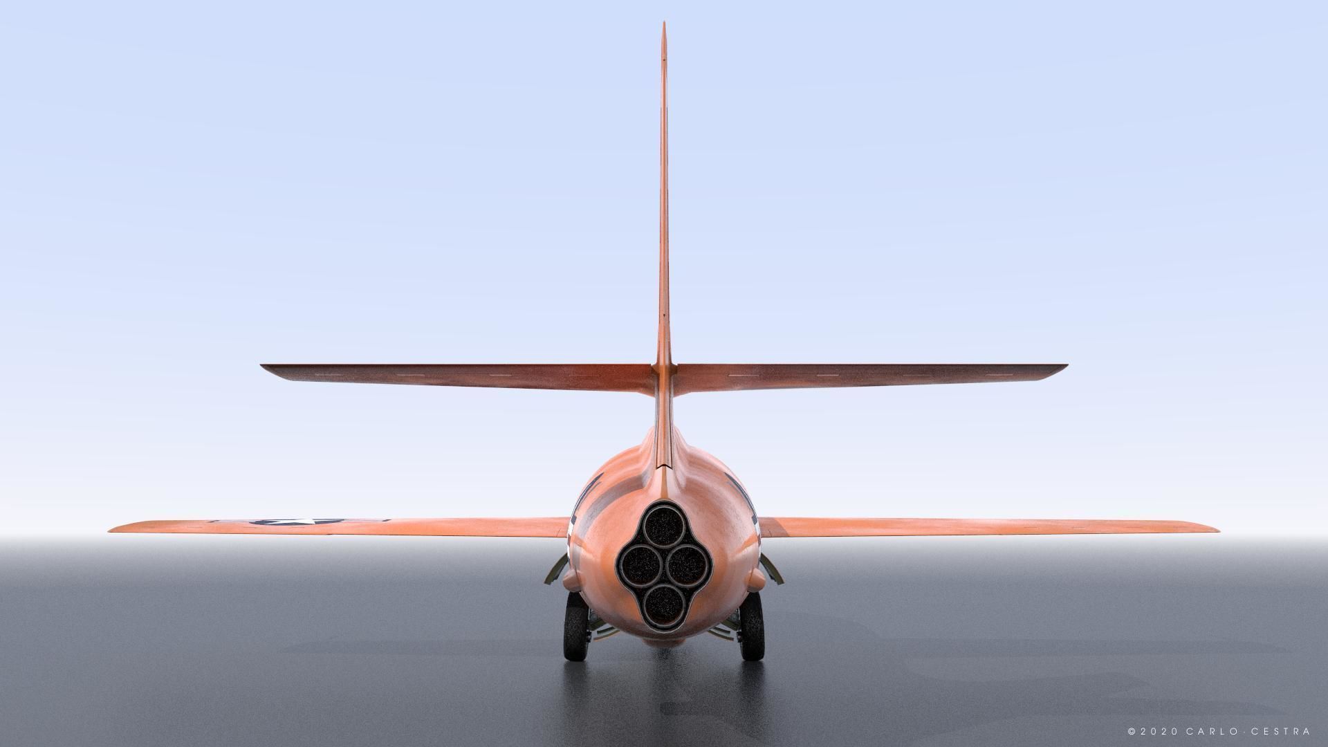 X-1 - Rigged Low-poly 3D model_12