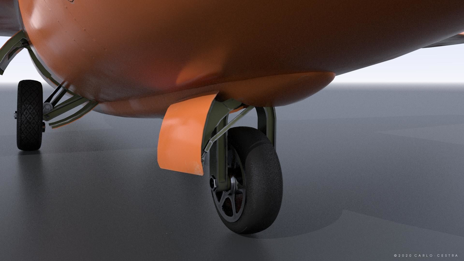 X-1 - Rigged Low-poly 3D model_18