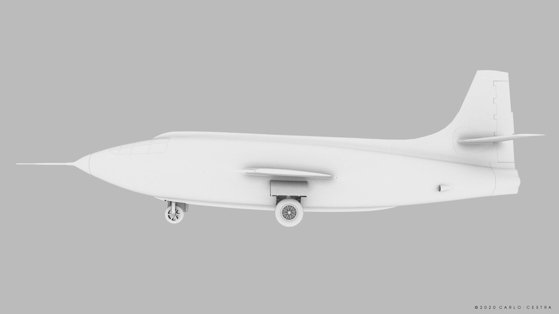 X-1 - Rigged Low-poly 3D model_42