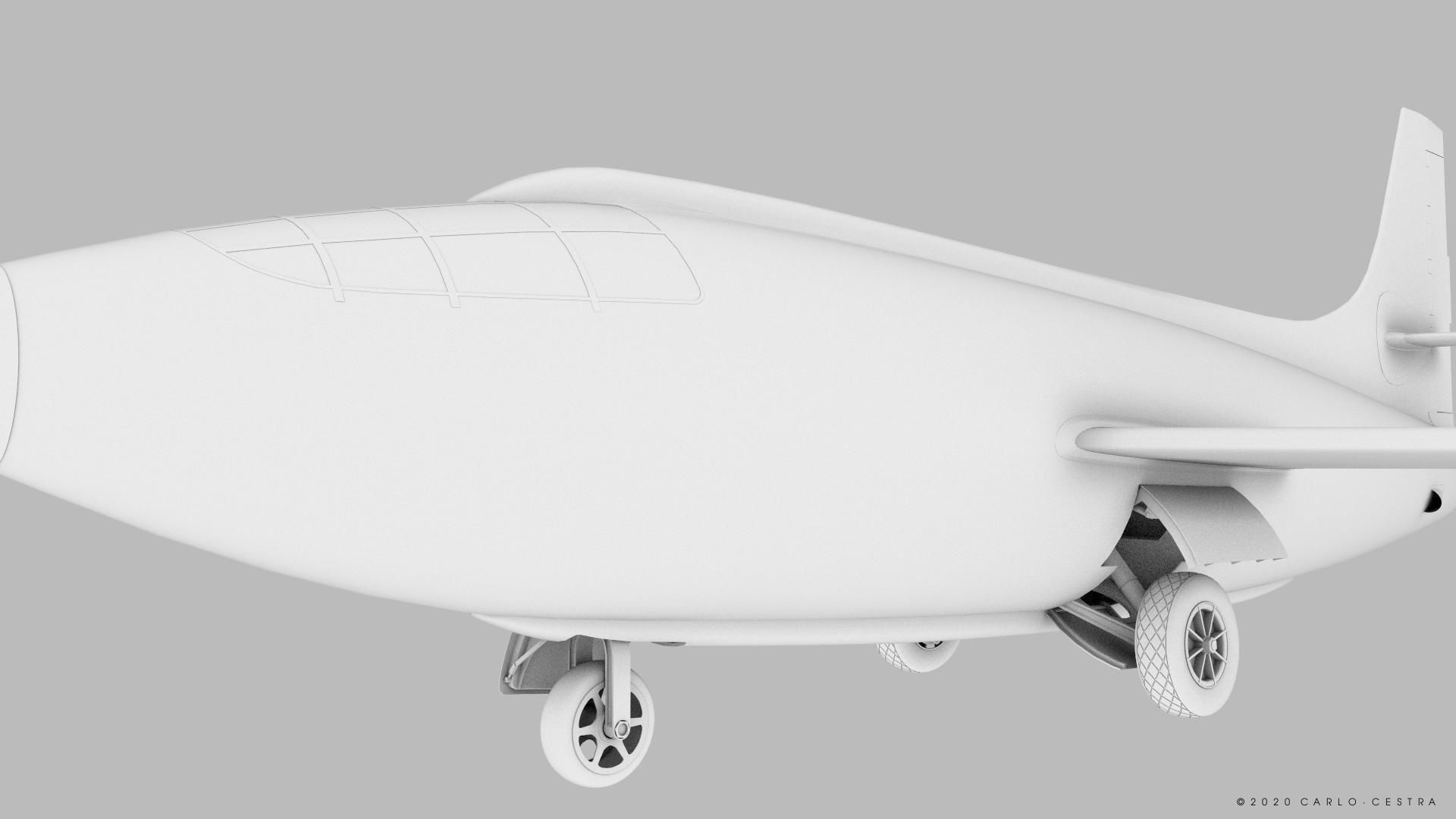 X-1 - Rigged Low-poly 3D model_37