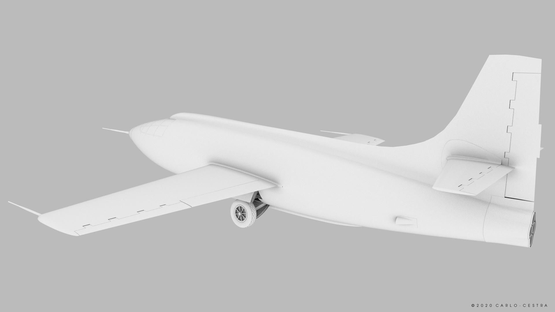 X-1 - Rigged Low-poly 3D model_32