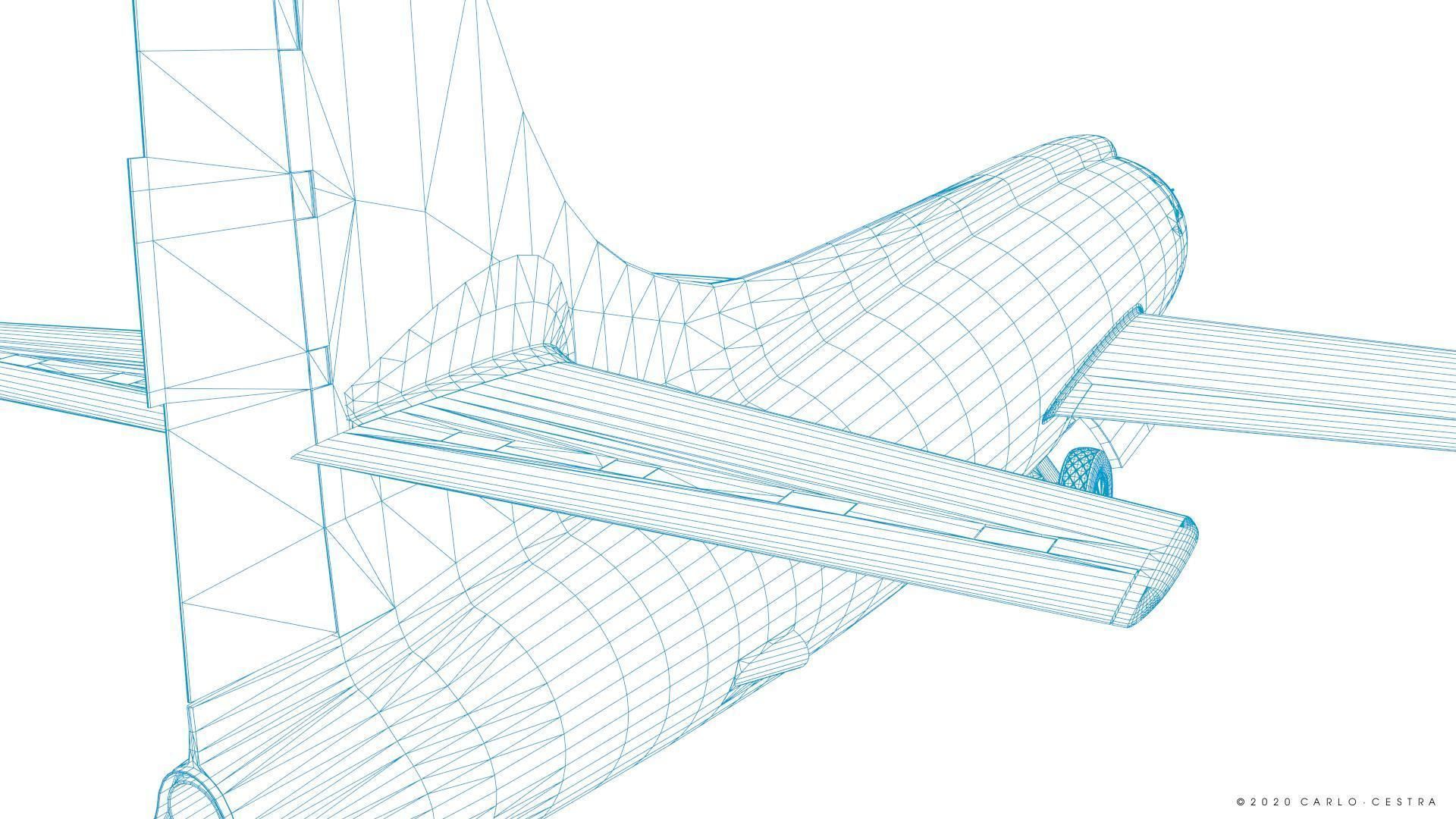 X-1 - Rigged Low-poly 3D model_63