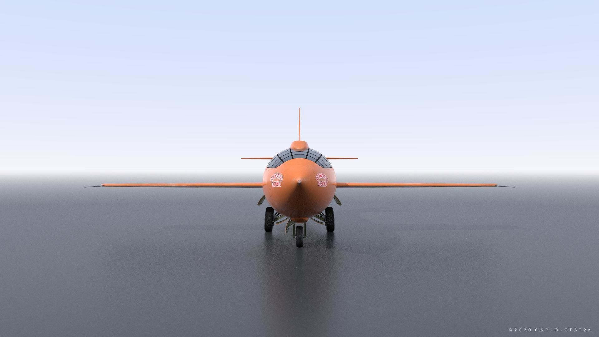 X-1 - Rigged Low-poly 3D model_13