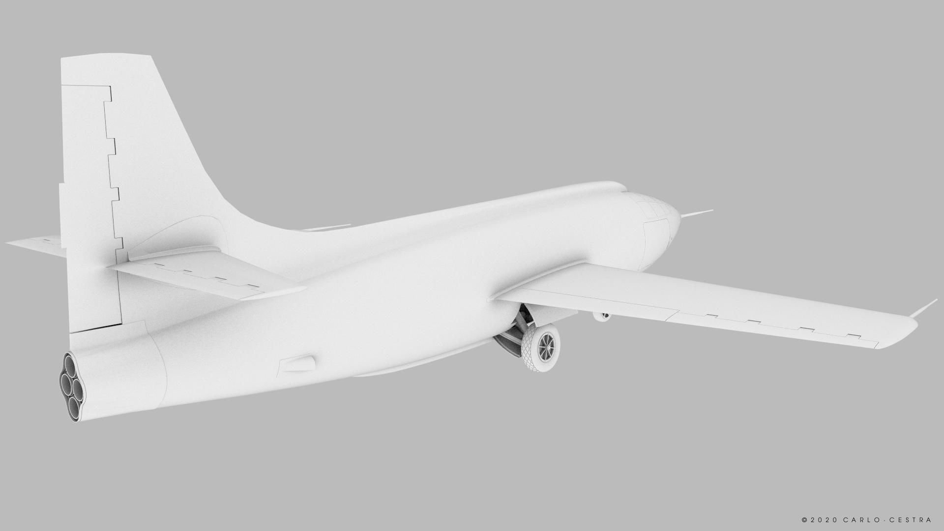 X-1 - Rigged Low-poly 3D model_31