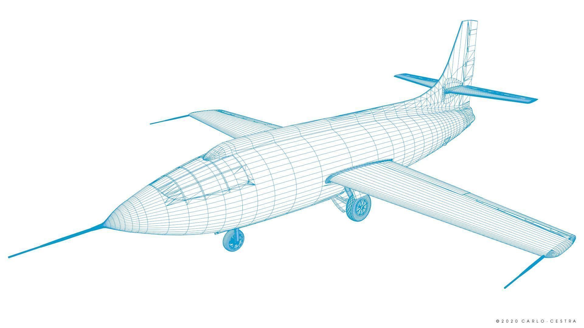 X-1 - Rigged Low-poly 3D model_71