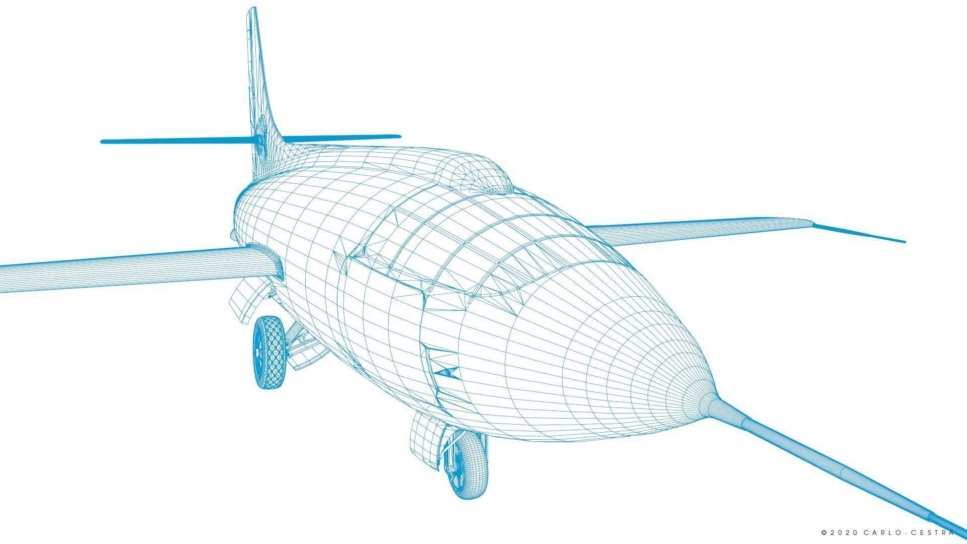 X-1 - Rigged Low-poly 3D model_64