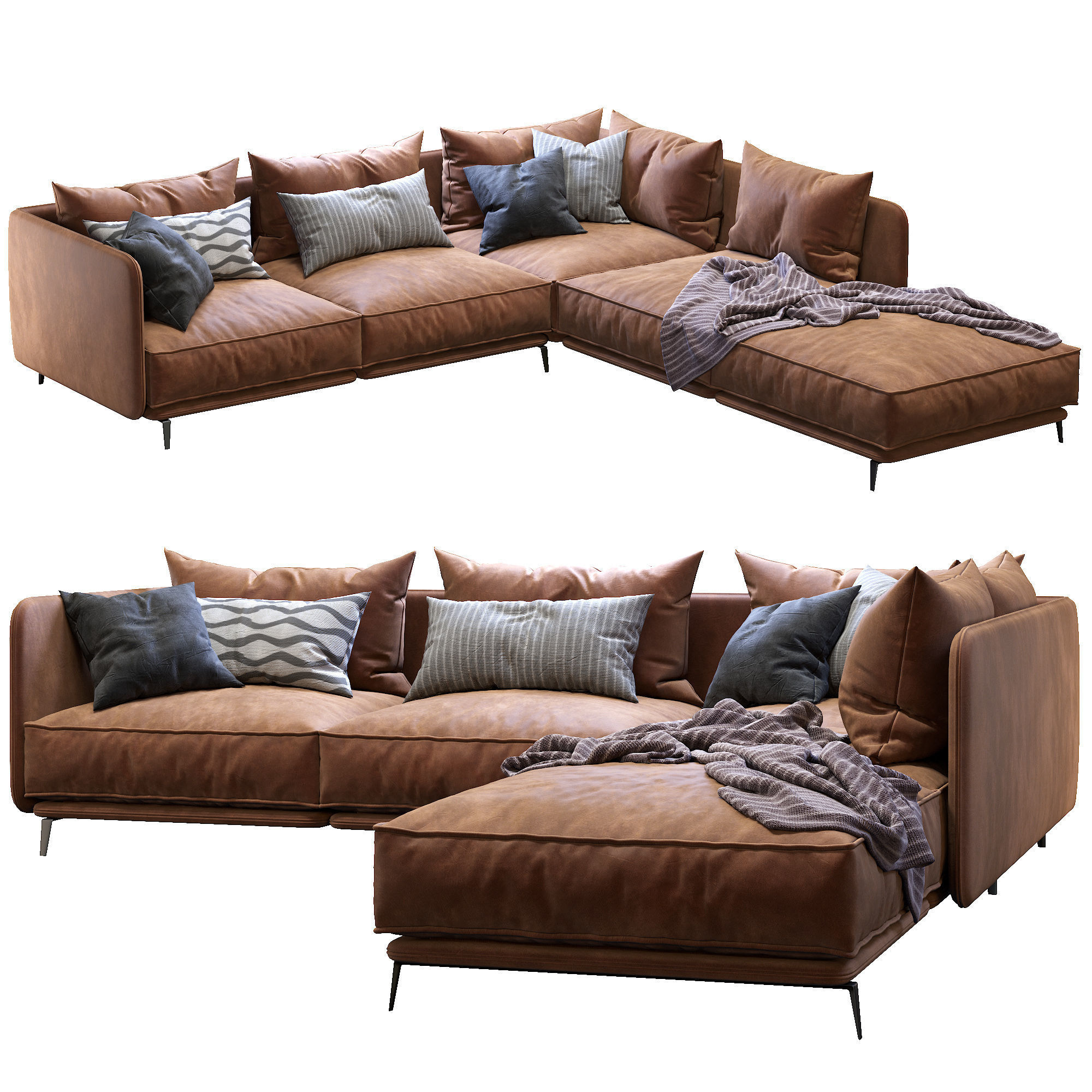 K2 By Arflex 3D model_1