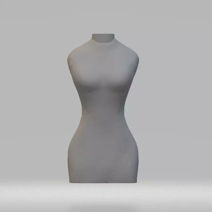 Mannequin woman 3D print model