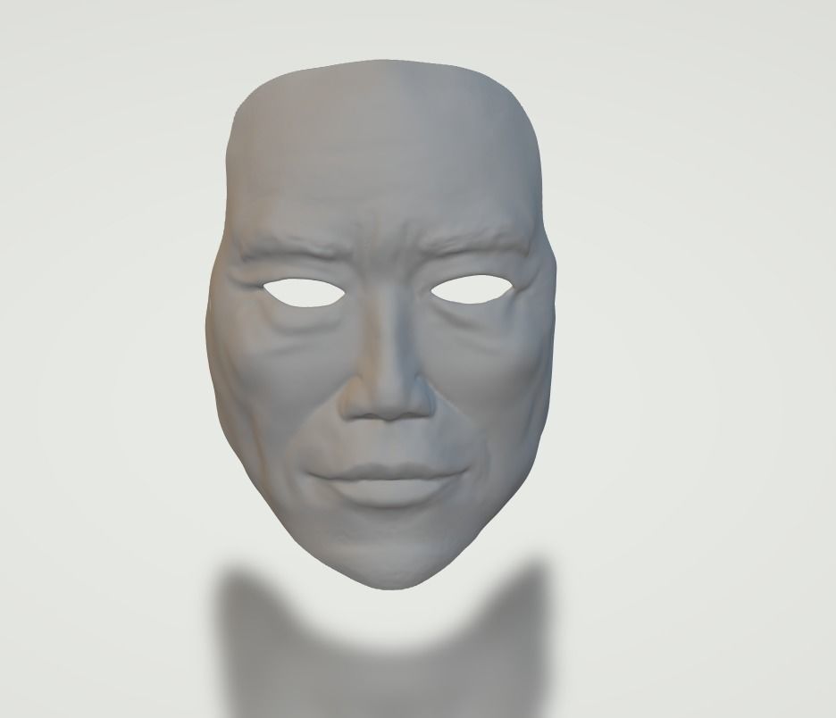 Jokowi mask 3D print model_2