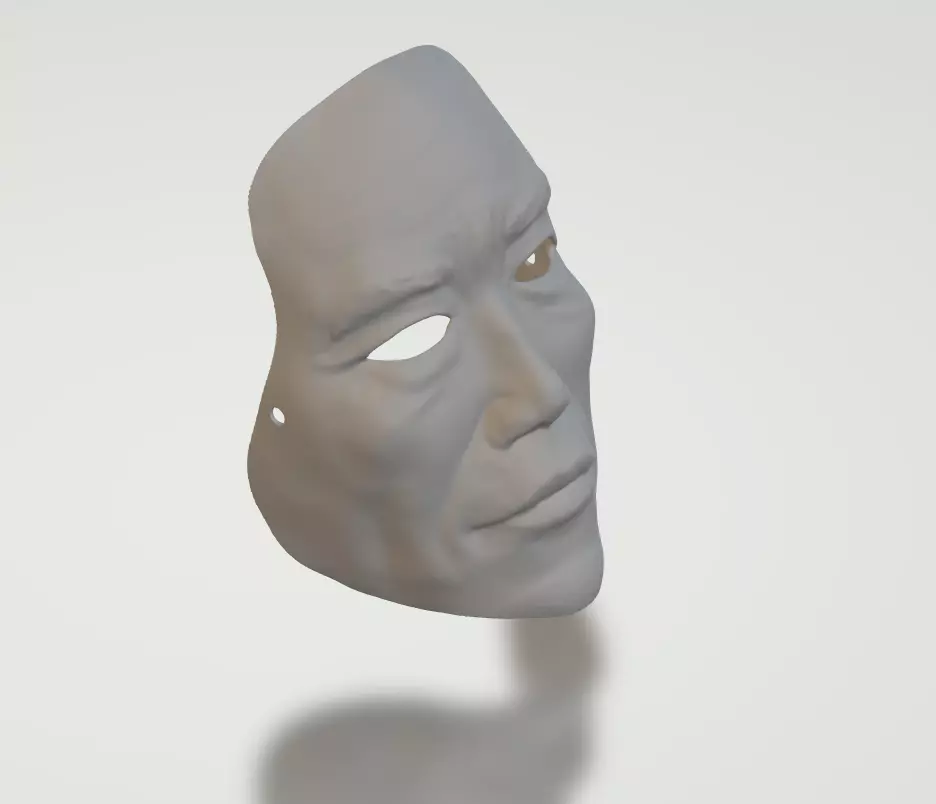 Jokowi mask 3D print model_0