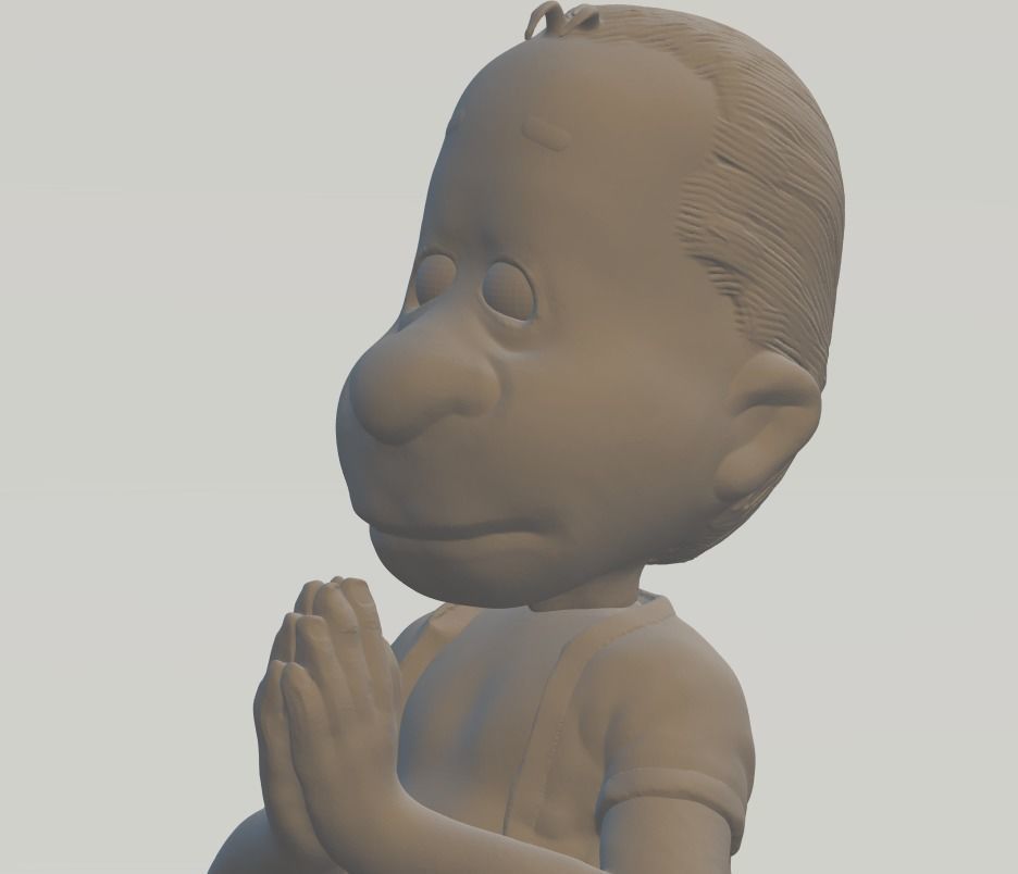 Panji Koming 3D print model_1