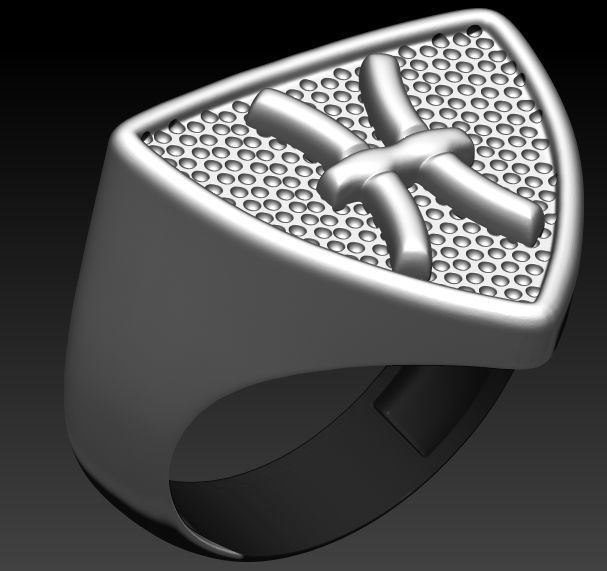 12 Zodiac Signs Ring  Collection Silver Gold  Print 3D print model_8