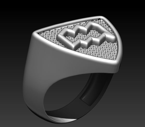 12 Zodiac Signs Ring  Collection Silver Gold  Print 3D print model_7