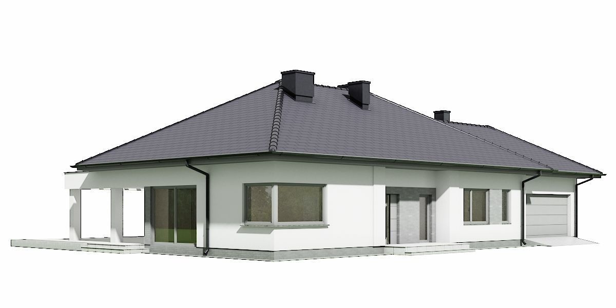 House C3V27 Low-poly 3D model_6
