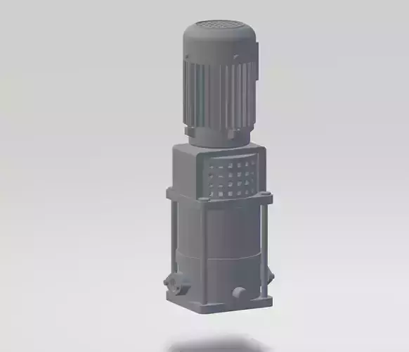 WILO  Multivert MVI Vertical miniature 3d print