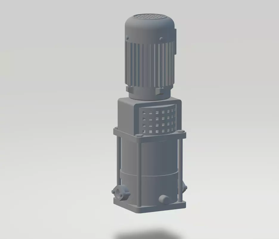 WILO  Multivert MVI Vertical miniature 3d print 3D print model_0