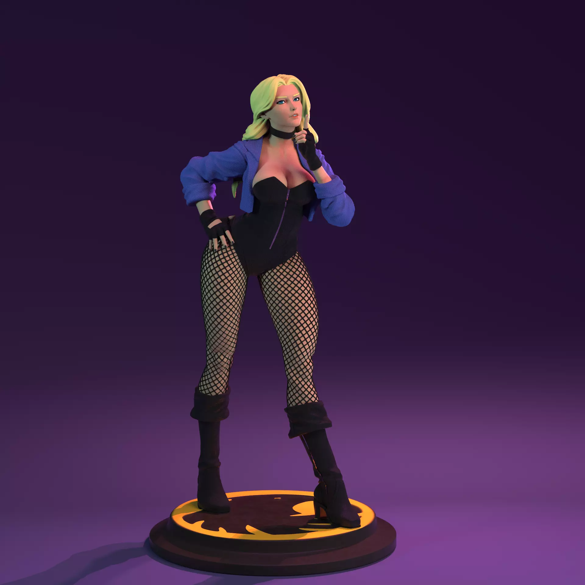 Black Canary FanArt 3D print model