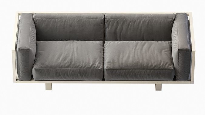 Ej555 Frame Sofa 3D model 7