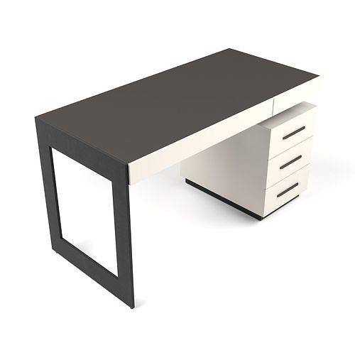 Universal Furniture - Duchamps Writing Desk Low-poly 3D model