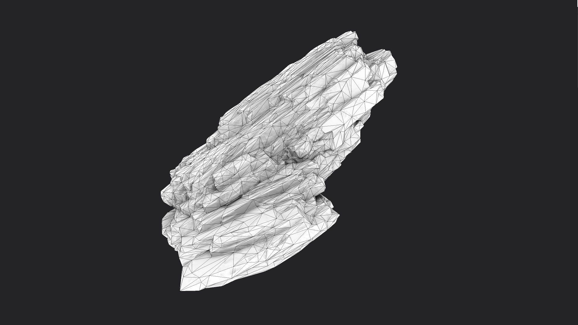 Rock 8-5 Low-poly 3D model_8