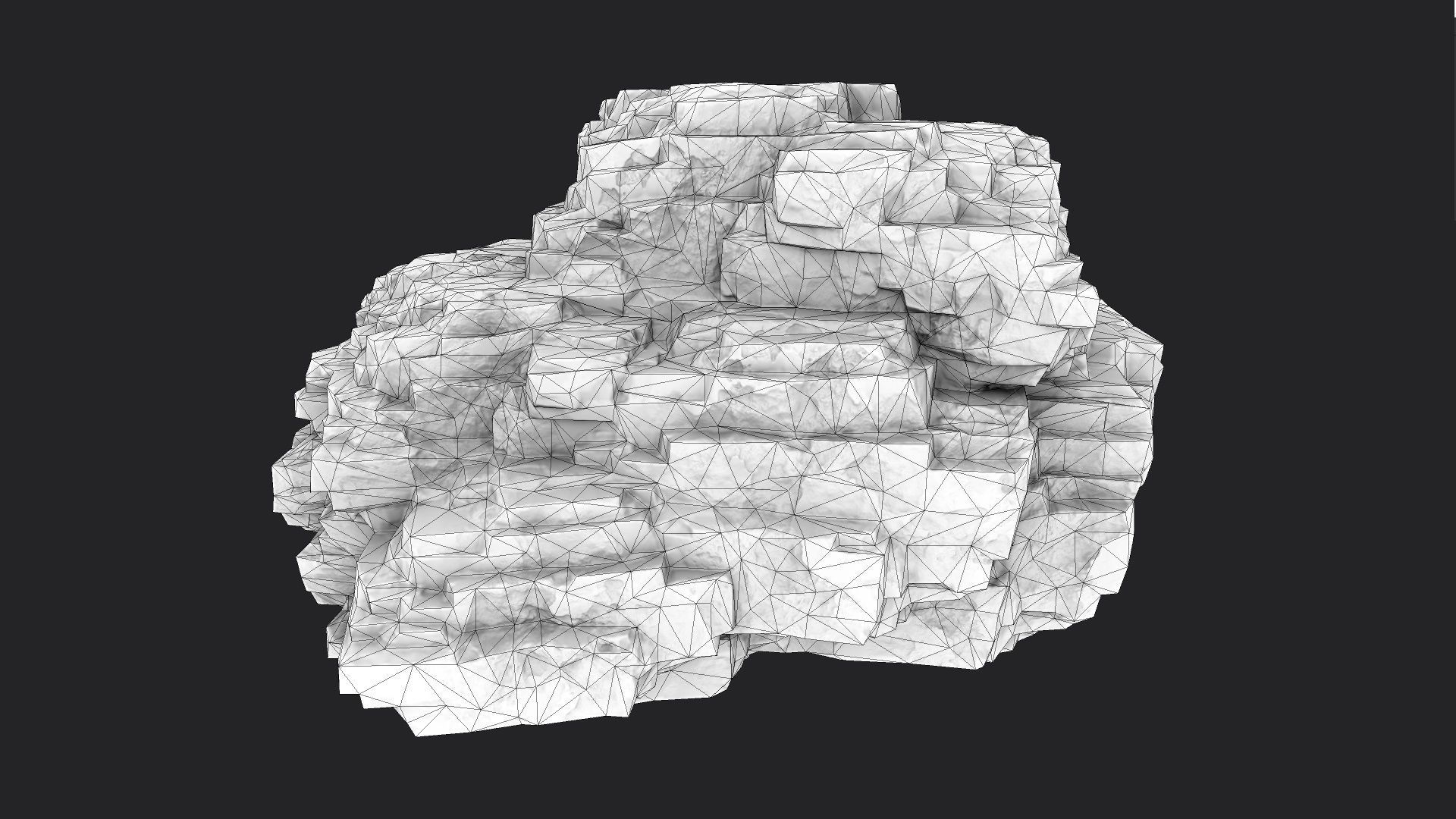 Rock 8-7 Low-poly 3D model_8