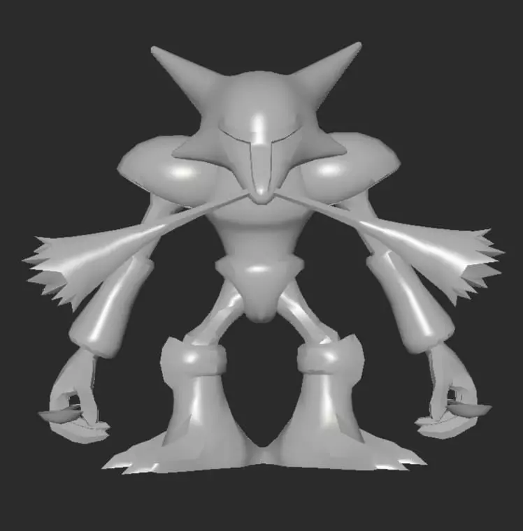 MakeIT Pokemon Alakazam 3D model