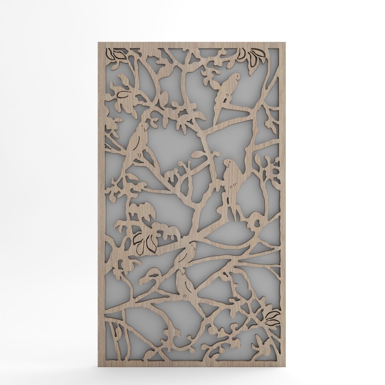 Cnc panel 3D model_1