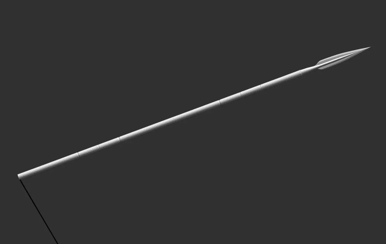 The Mandalorian Beskar Spear 1 to 6 Star Wars 3D print model_0