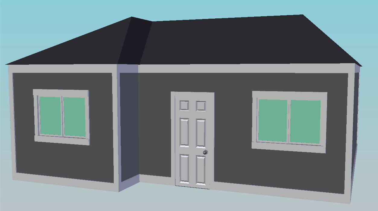 House model 3D model_1