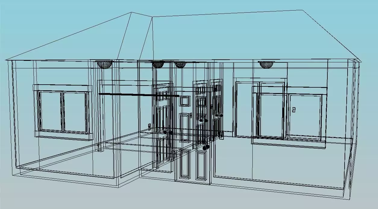 House model 3D model_0