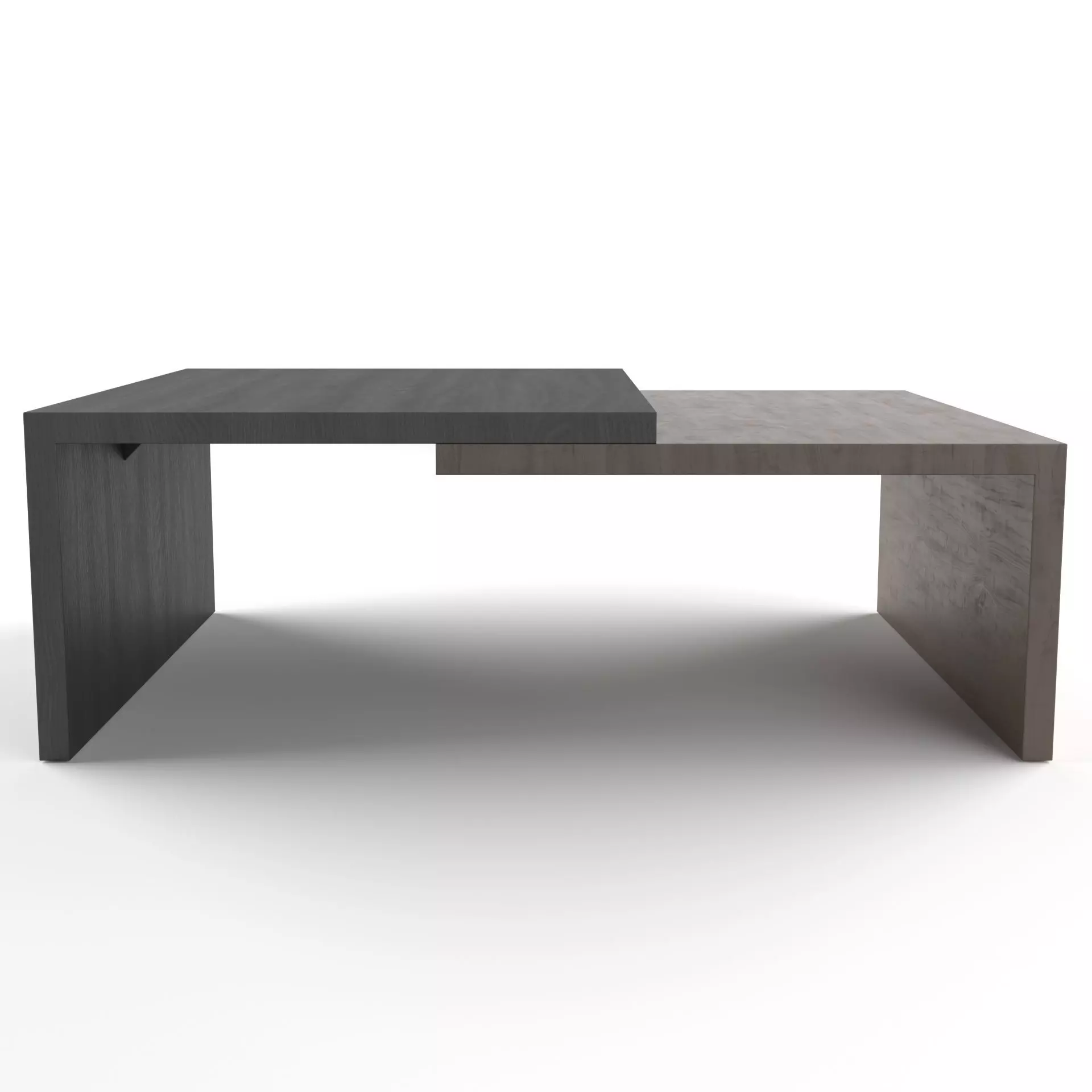 Universal Furniture - Welles Cocktail Table Low-poly 3D model_0