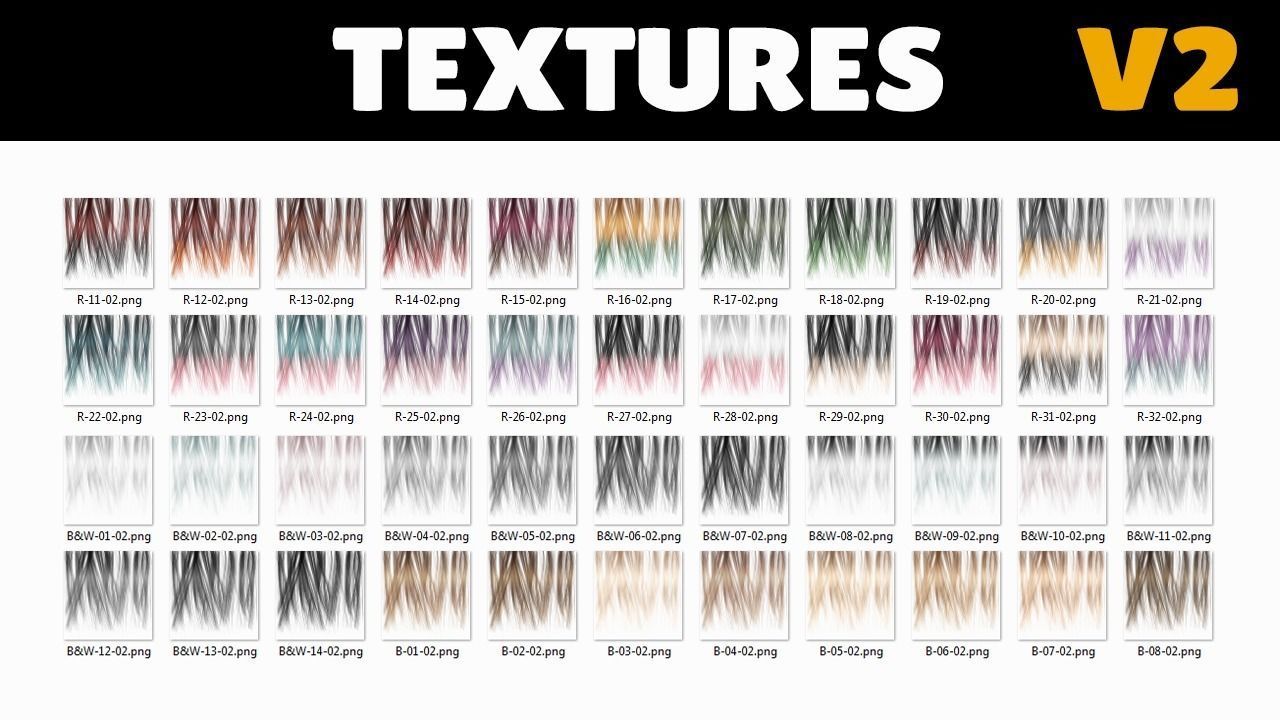 Astralia Hair 3D model_5