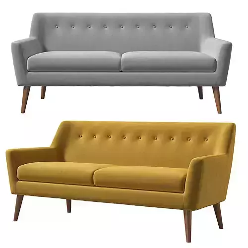 Vita sofas and loveseats 3D model