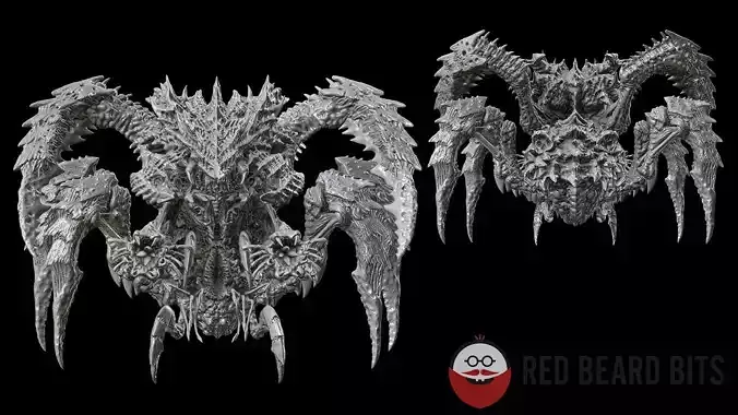 Xenoteras Titan 3D print model Xenoteras Titan 3D print model